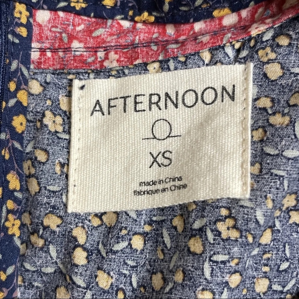 Anthropologie Afternoon Frida Midi Dress XS - Picture 5 of 9